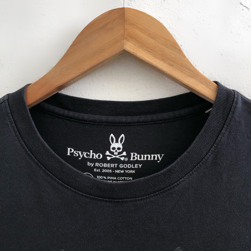 PSYCHO BUNNY Short Sleeves T-Shirt Size 4=S - Picture 5 of 6